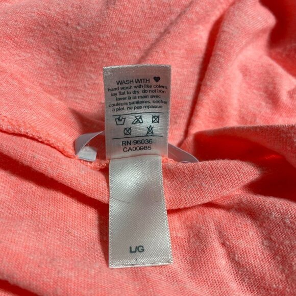 Eberjey Large  Long Sleeve Shirt Front Cinche Tie - Picture 5 of 5